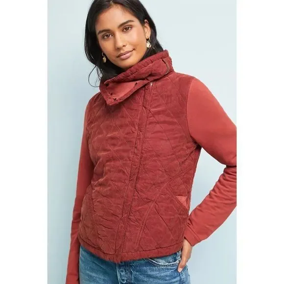 Anthropologie Marrakech Quilted Aviator Jacket NWT Medium